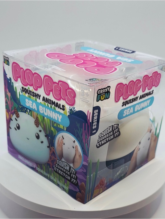 RMS Other - Crazy Fun Viral Squishy Animal- Sea Bunny cute plop pets- RMS Fast Shipping!